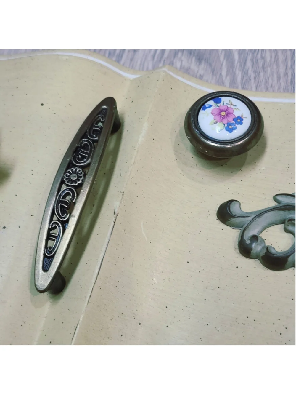 Handmade wall knob hook shelf repurposed drawer front